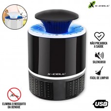 Lâmpada Repelente de Mosquito XC-RM-01-P X-Cell - Preta